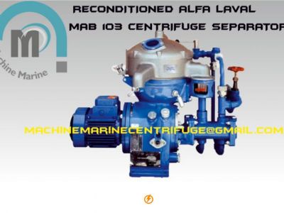 Alfa Laval MAB 103 Oil Purifier Centrifuge Separator 