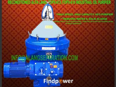 Alfa Laval Oil purifier, Industrial centrifuge, Alfa Laval oil separators