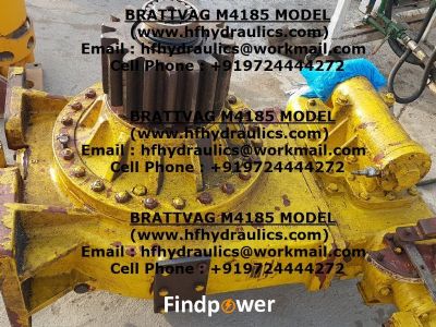 BRATTVAG M4185 MODEL WINCH HYDRAULIC MOTOR​ (HF HYDRAULICS, INDIA)