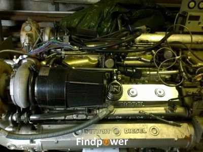 For sale 2 x DETROIT 12V71TA marine propulsion