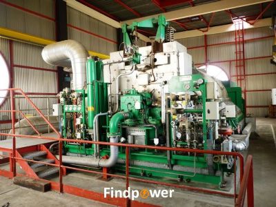 FOR SALE: 21MW Thermodyn condensing steam turbine