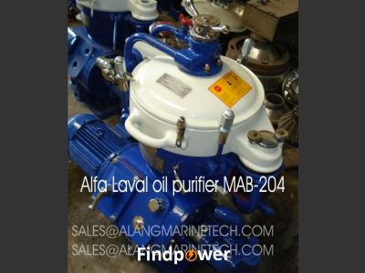 For Sale: Alfa Laval Marine oil purifier and Alfa Laval Spares