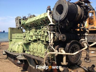 For Sale: DEUTZ 6M628 MARINE GENSET 1110 KW 1509 hp 1000 rpm 1250 KVA 50 HZ