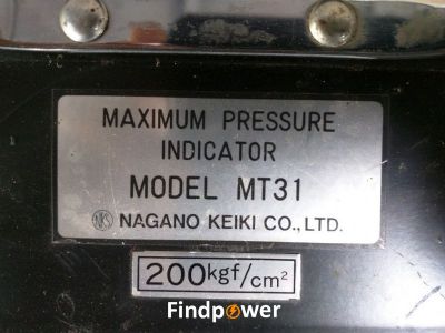 For Sale :Maximum Pressure Indicator 