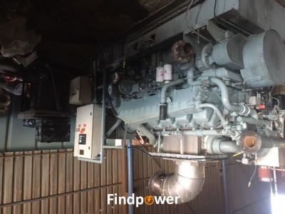 For Sale: Mitsubishi S12A2-MPTA Genset