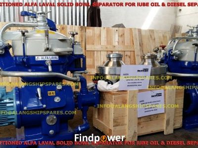 For Sale: Reconditioned Alfa Laval oil separator MAB-206 for LO, DO, Transformer oil, hydraulic oil separation