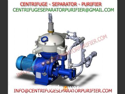 For Sale: Reconditioned Alfa Laval Solid Bowl Separator MAB-103, MAB-104, MAB-204, MAB-205 and Alfa Laval purifier spares