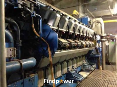 For Sale: Used 4280 KVA WARTSILA 18 V220 SG ENGINE