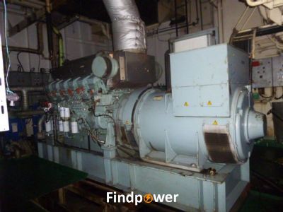 For Sale :USED D.G. Set: MITSUBISHI 1000 KVA 