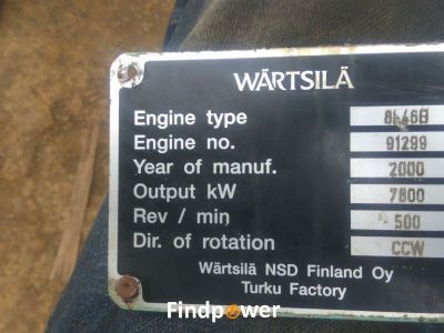 For Sale: WARTSILA 8L46B CRANKSHAFT