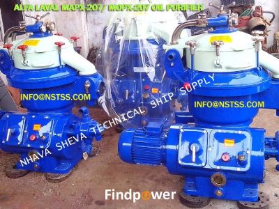 For Sale:Alfa Laval oil purifier, industrial centirufge, Biodiesel centrifuge MAPx-207, MOPX-207