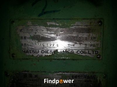 FOR SALE:DAIHATSU 6DK-20 DIESEL ENGINE