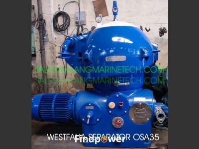 For Sales...Westfalia separator and spares OSA7, OSA20, OSA35, OSB35, OSC4