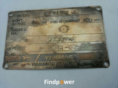 FOR SALE:YANMAR 6EY18ALW DIESEL ENGINE PARTS