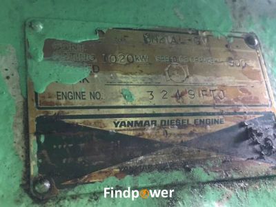 FOR SALE:YANMAR 6N21AL-GV DIESEL GENSETS