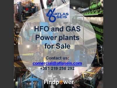 HFO POWER PLANTS FOR SALE