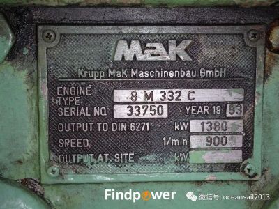 MAK 8M332C engine spare parts availale for sale