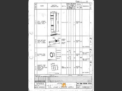 ME 7S70MC Liner 