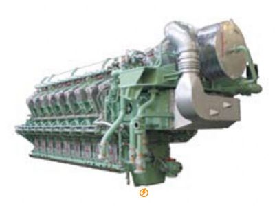 Mitsubishi 5883kVA Diesel Generator set