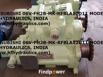 MITSUBISHI JANNEY PUMP 06V-FH2B-MK-RFBLA12D11 MODEL (HF HYDRAULICS, INDIA)