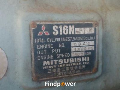 MITSUBISHI S12N-MPTA & MITSUBISHI S16N-PTK DIESEL ENGINE PARTS FOR SALE