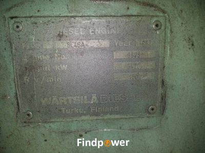 WARTSILA 6L46A DIESEL ENGINE FOR SALE