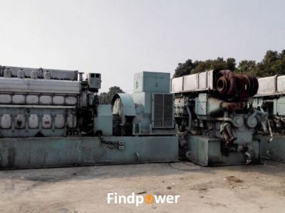 WARTSILA 8L20 Diesel Gensets available for sale