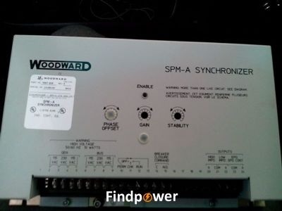 Woodward SPM-A Synchronizer and Controller for Sales.