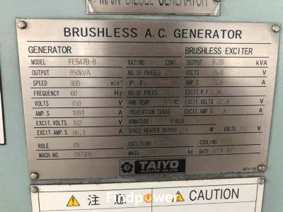 Yanmar 6EY18ALW x 3 Generators Brand New